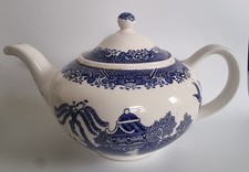 Edwardian willow pattern - edwardian,