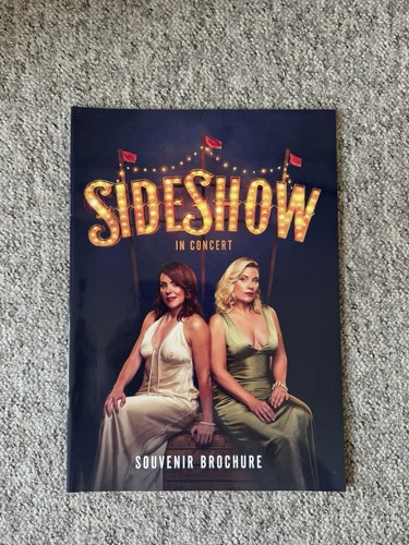 Sideshow concert programme - sideshow, in