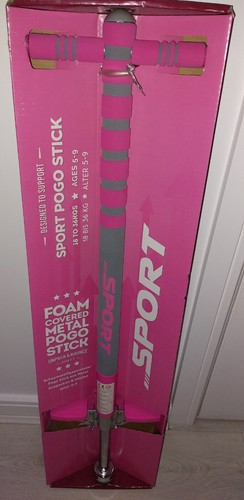 Pink sport pogo stick new
