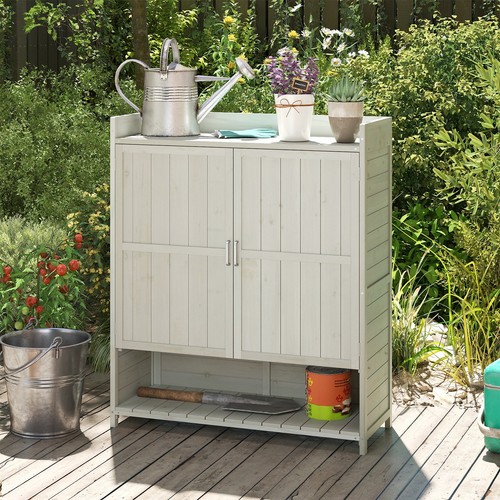 Outdoor potting table - outdoor,