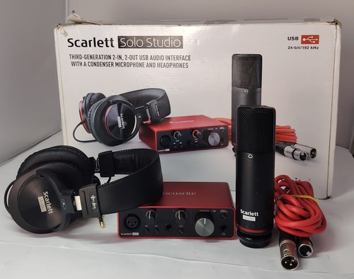 Focusrite scarlett solo studio - solo,