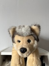 Keel Toys Husky Soft Toy Grey