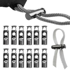 10x Double Hole Metal Cord