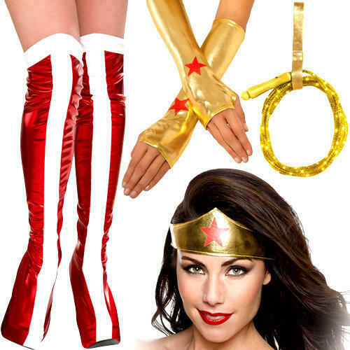 Wonder woman boot covers - wonder,