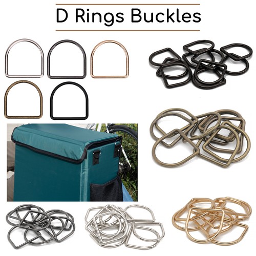 50pcs brass ring - 10-50pcs, d-ring