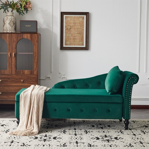 Upholstered chaise longue - chaise,
