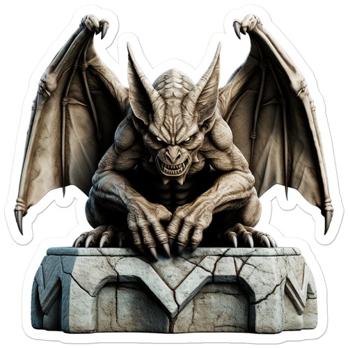 Evil gargoyle monster vinyl - monster,
