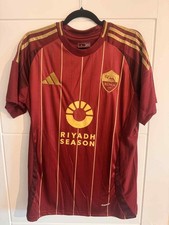 Adidas AS Roma 2024/25 Home Football Shirt XL Italy Serie A 24/25