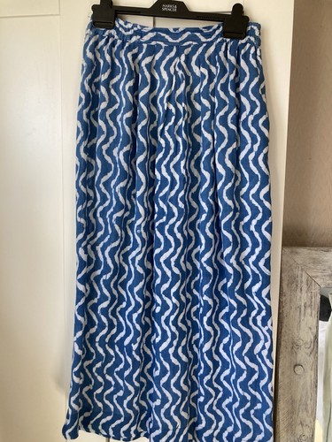 Anokhi blue white - white, block