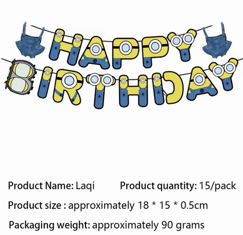 Minions theme birthday party - theme,