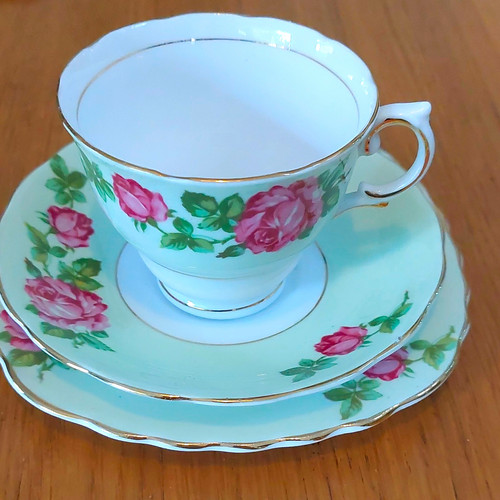 Trio colclough bone china tea - trio,