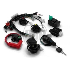 Genuine OEM Wiring Loom Harness Kit Off Road Pit Bike 50cc-140cc Electric Start