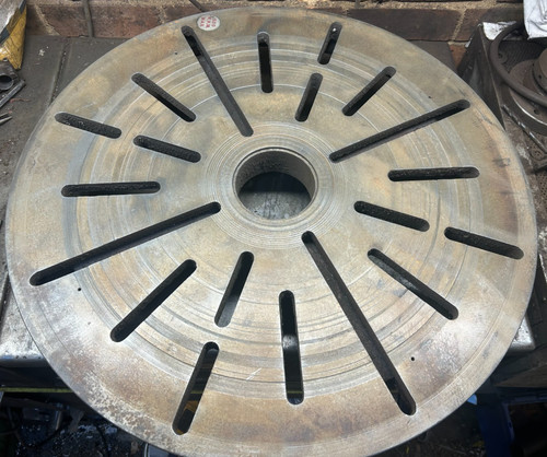 Lathe faceplate 27 - lathe, 27"