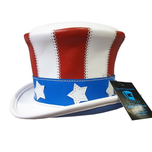 Uncle sam inspired leather - uncle,