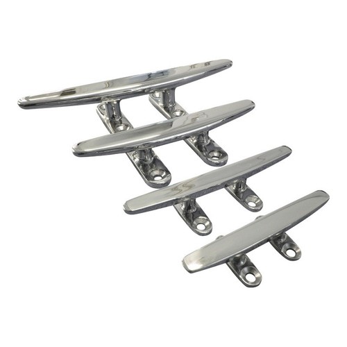 Stainless steel boat cleat - stainless,