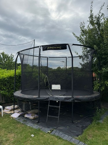 Jumpking oval trampoline 9ft - oval,