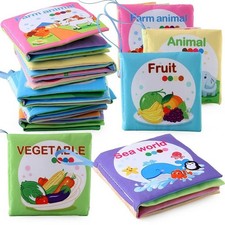 Baby Soft Cloth Book for
