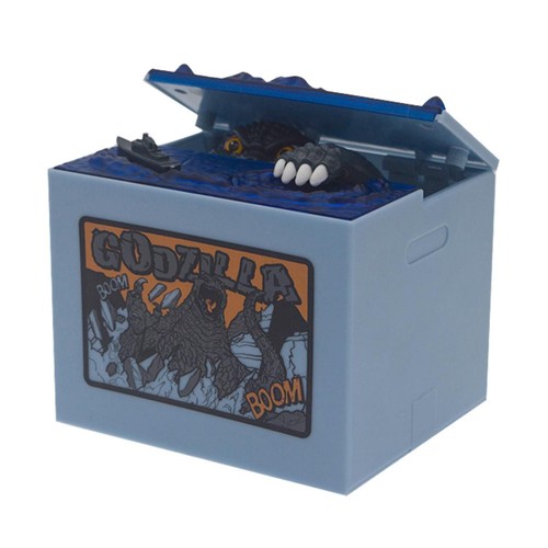 Godzilla piggy bank - godzilla,