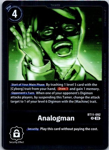 Analogman rare - analogman,