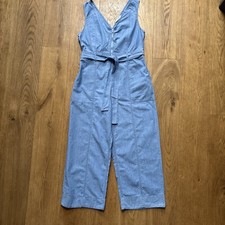 ZARA WOMAN MID-BLUE SLEEVELESS
