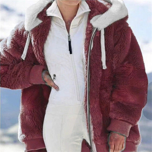 Women fleece jacket thermal - women's,