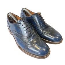 Mens Bertie Blue Leather