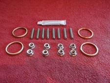 Kawasaki ZX7R  P2-P7 1996-2003  Stainless Steel Exhaust Studs,nuts & gaskets