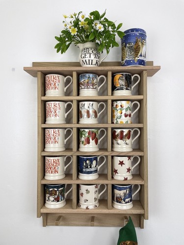 Oak shelf display pigeon - oak,