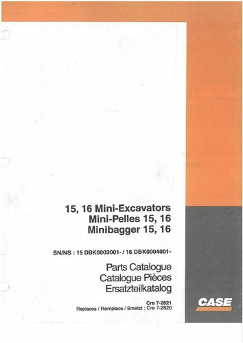 Case crawler excavator - crawler,