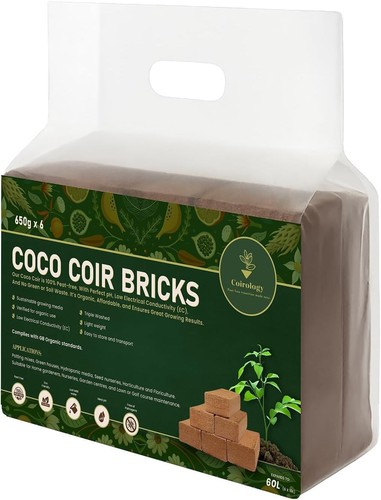Coco coir brick - coir,