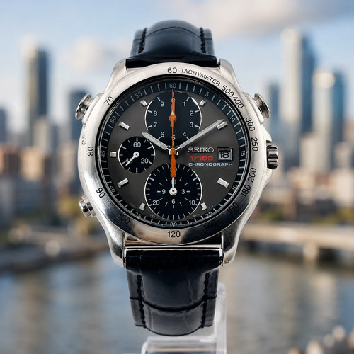 Seiko 7t52 6a00 chronograph - seiko, 7t52-6a00