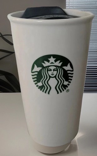 Starbucks ceramic travel mug - ceramic,