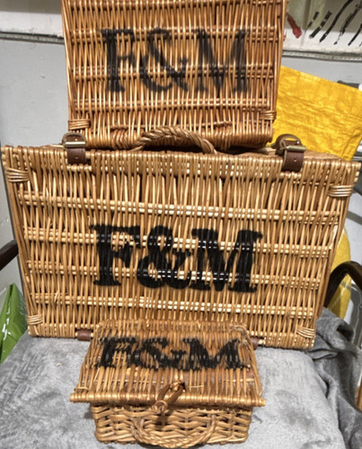 Fortnum mason wicker picnic - &,