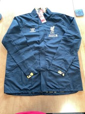 Liverpool FC Warrior black rain jacket XXL new with tags