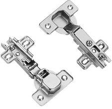 35Mm Kitchen Cabinet Wardrobe Door Hinge Self Close Full Overlay 2 Pcs