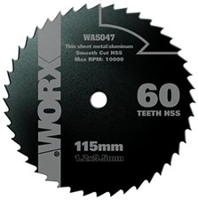 WORX WA5047 WORXSAW 115mm 60T