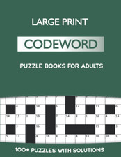 Codeword Puzzle Books for