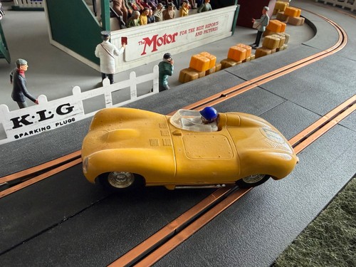 Scalextric vintage car - scalextric,