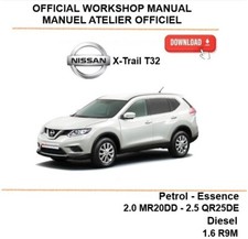 Nissan X-Trail T32 2013-2020 Official English Workshop Manual