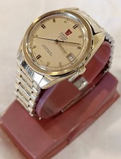 Omega F300 Chronometer Gold Plated in Ex Cond  for age Just Serviced