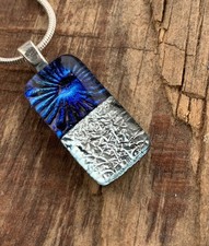 Dichroic Glass Pendant