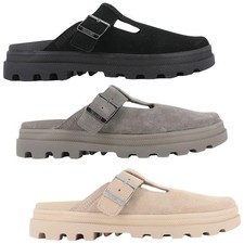 Palladium Dunelite Pyla Clogs Mens Ladies Slip On Suede Mule Casual Summer Shoes
