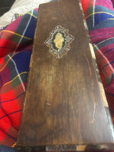 Vintage box mother pearl - box,