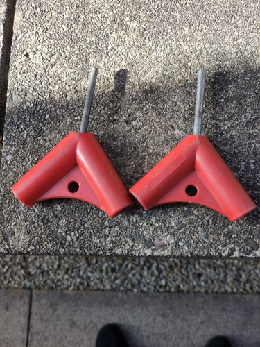 Two vintage red vango - two, force