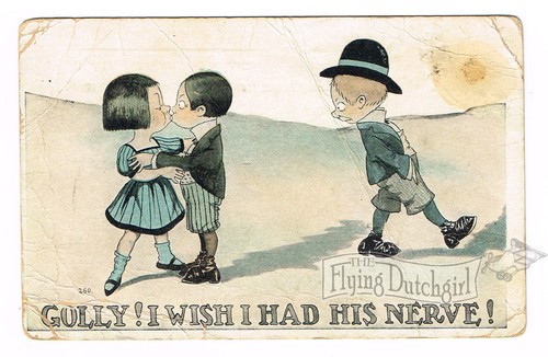 Vintage postcard 1912 - postcard,