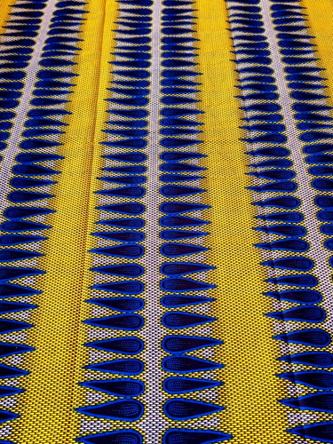 New blue yellow - yellow, african