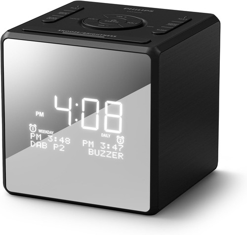 Philips clock radio dual - dual, alarm