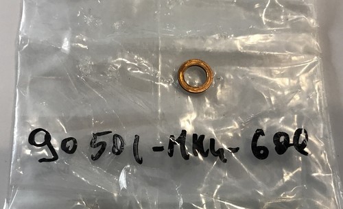 Copper washer 8mm plain - copper,