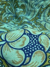 Vintage 1960s Sanderson William Morris, Bachelors Button Interior Fabric