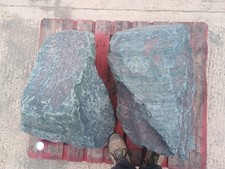   2 Large Granite Garden Rocks